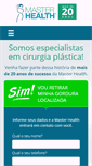 Mobile Screenshot of lipoaspiracao.masterhealth.com.br
