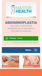 Mobile Screenshot of abdominoplastia.masterhealth.com.br