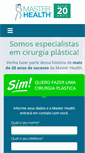 Mobile Screenshot of emagrecimento.masterhealth.com.br